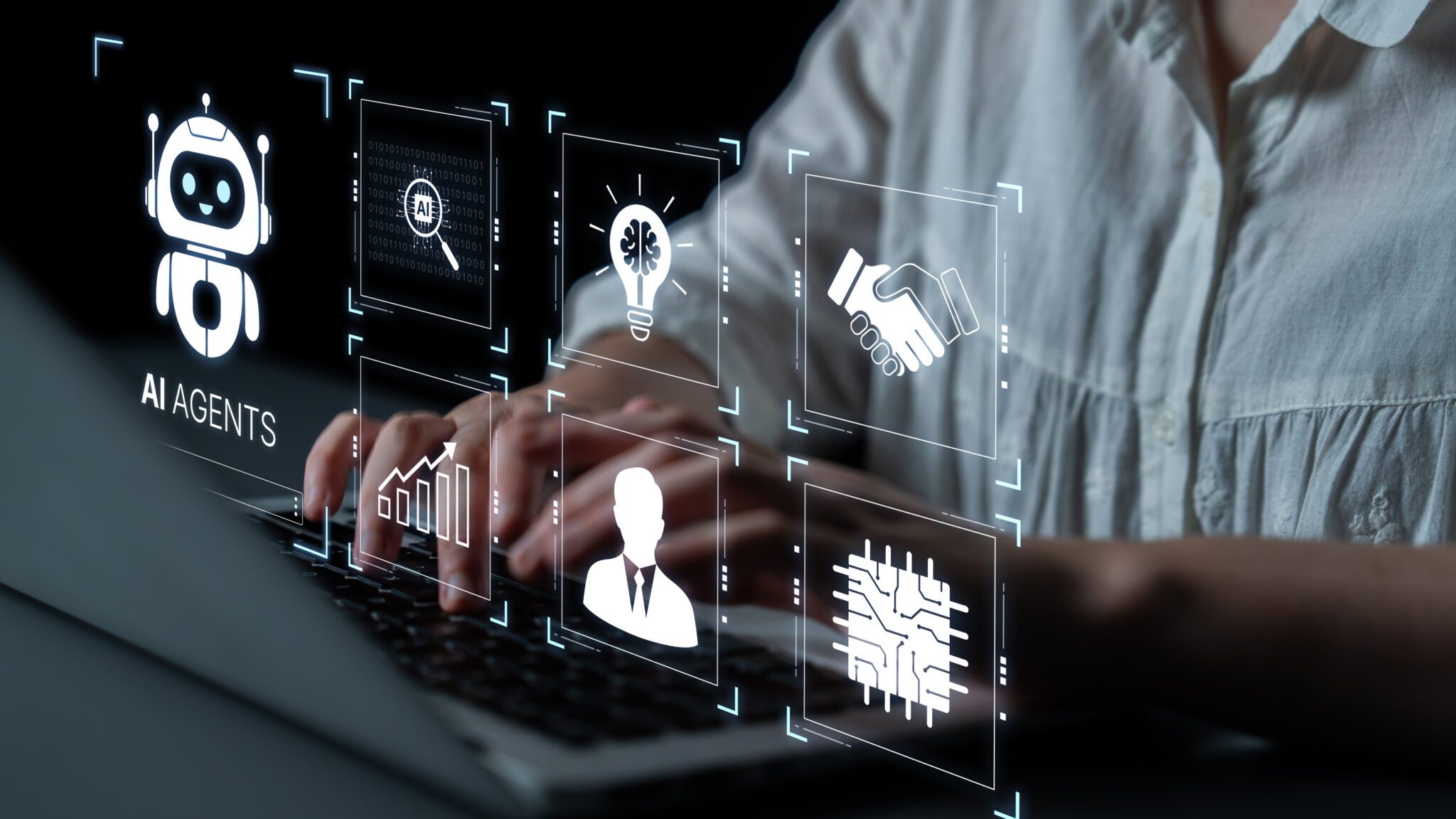 AI agents enabling collaboration governance analytics and business growth. Corpus